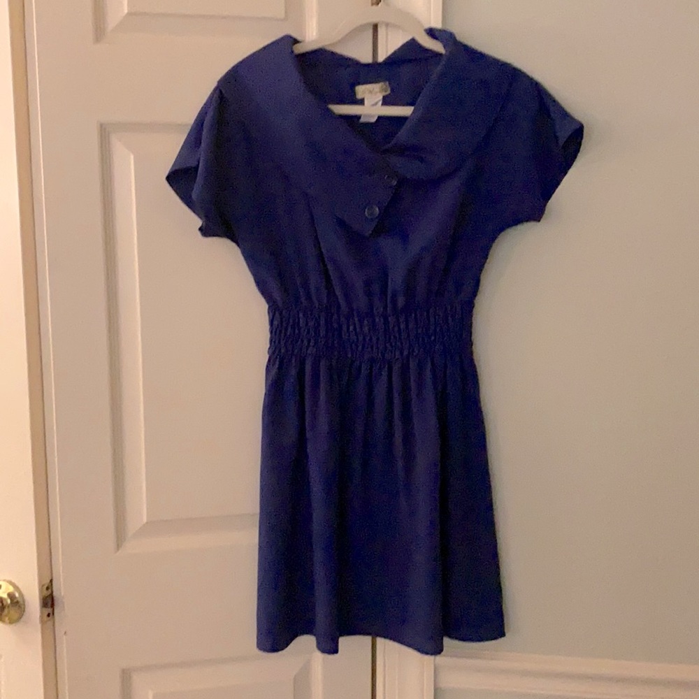 Blue dress